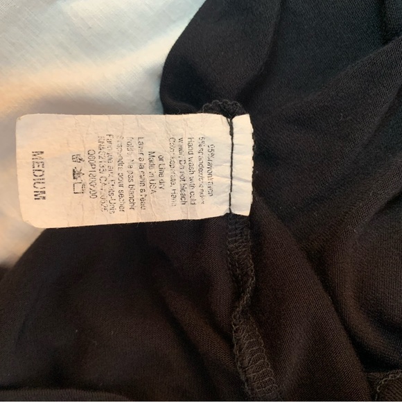 Guess sleeveless top cowl neckline M button back collar - Picture 8 of 10